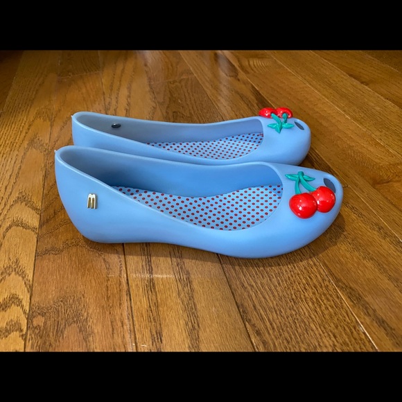 Mini Melissa Cherry 🍒 Shoes size 13 - Picture 2 of 6
